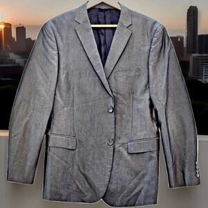 Caravelli Slim Superior 150s Suit Jacket Designed in Italy Model Harry2B 44R 38W